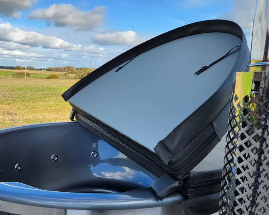 Thermo lid for Wood fired hot tubs