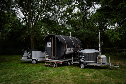 Airbnb customers hired a sauna and hot tubs for an ultimate weekend